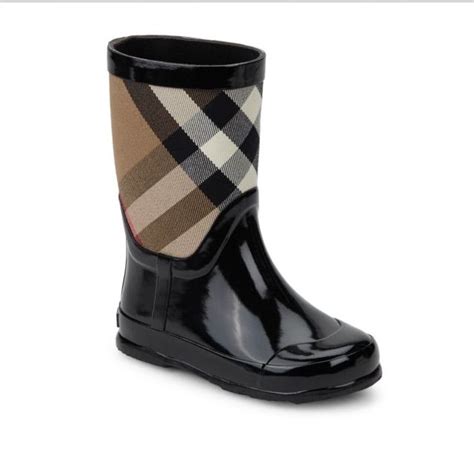 baby boy burberry sneakers|Burberry rain boots for babies.